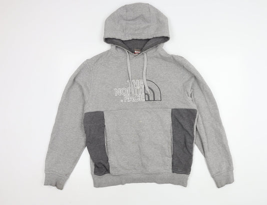 The North Face Men's Grey Pullover Hoodie M