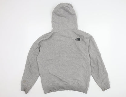 The North Face Men's Grey Pullover Hoodie M