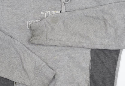 The North Face Men's Grey Pullover Hoodie M