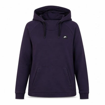 Womens UK Size M Nike Purple Pullover Hoodie