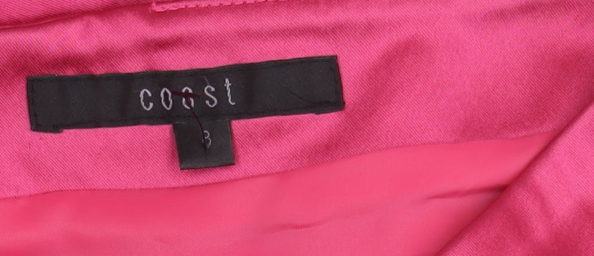 Coast Women's Pink Sheath Dress Size 8