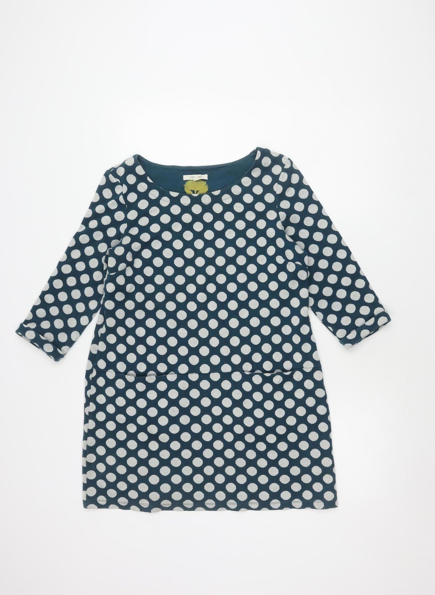 Womens UK Size 12 White Stuff Blue Tunic T-Shirt