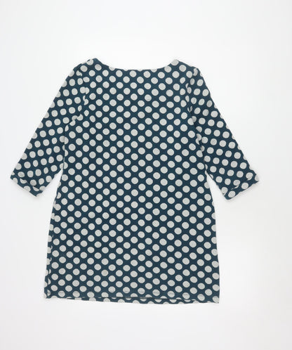 Womens UK Size 12 White Stuff Blue Tunic T-Shirt