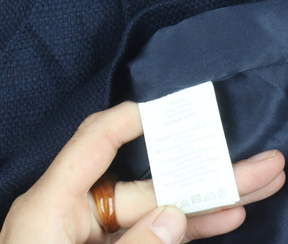 Boden Women's Blue Cotton Pencil Skirt Size 10