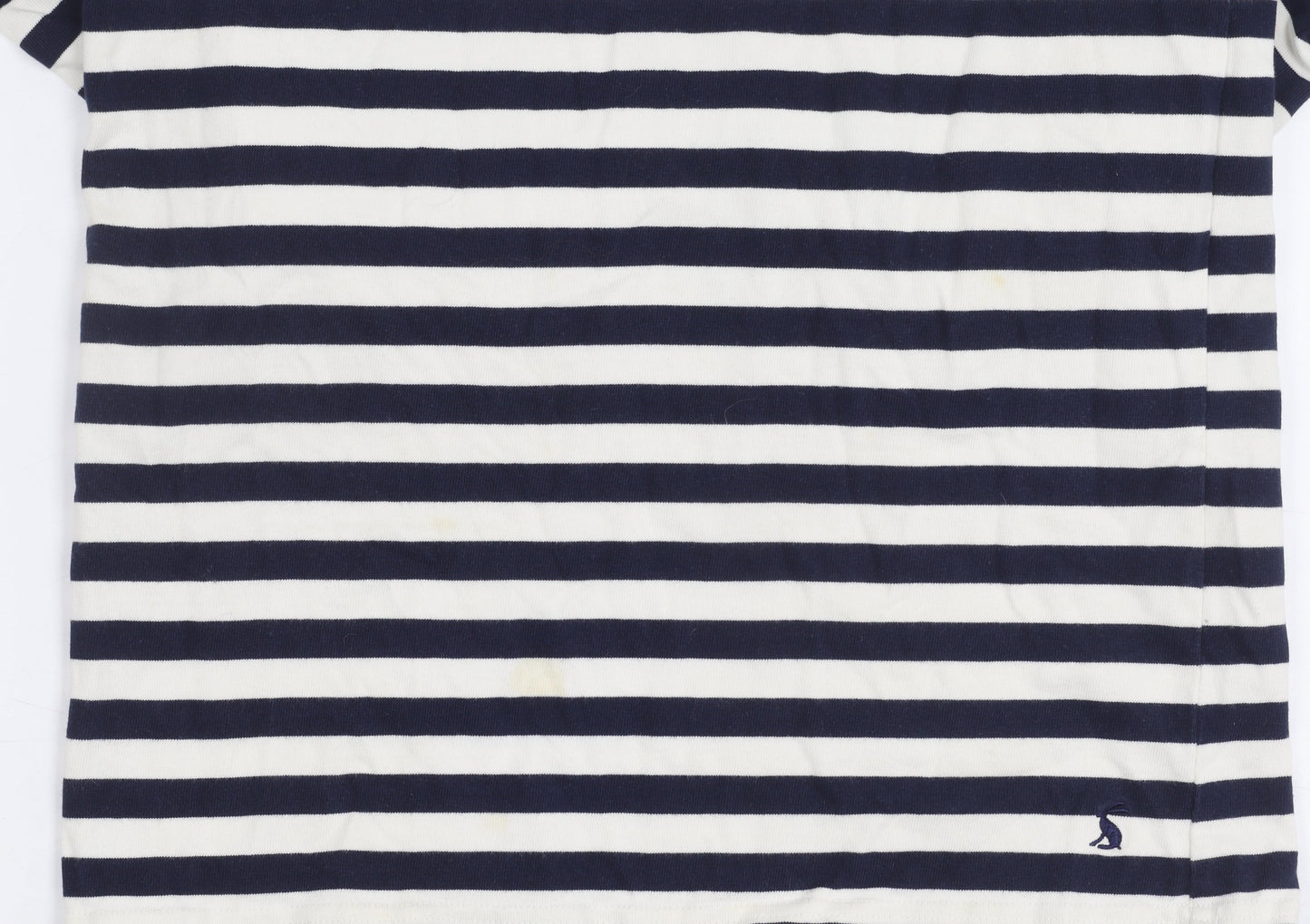 Joules Women's Blue Striped T-Shirt Dress Size 8