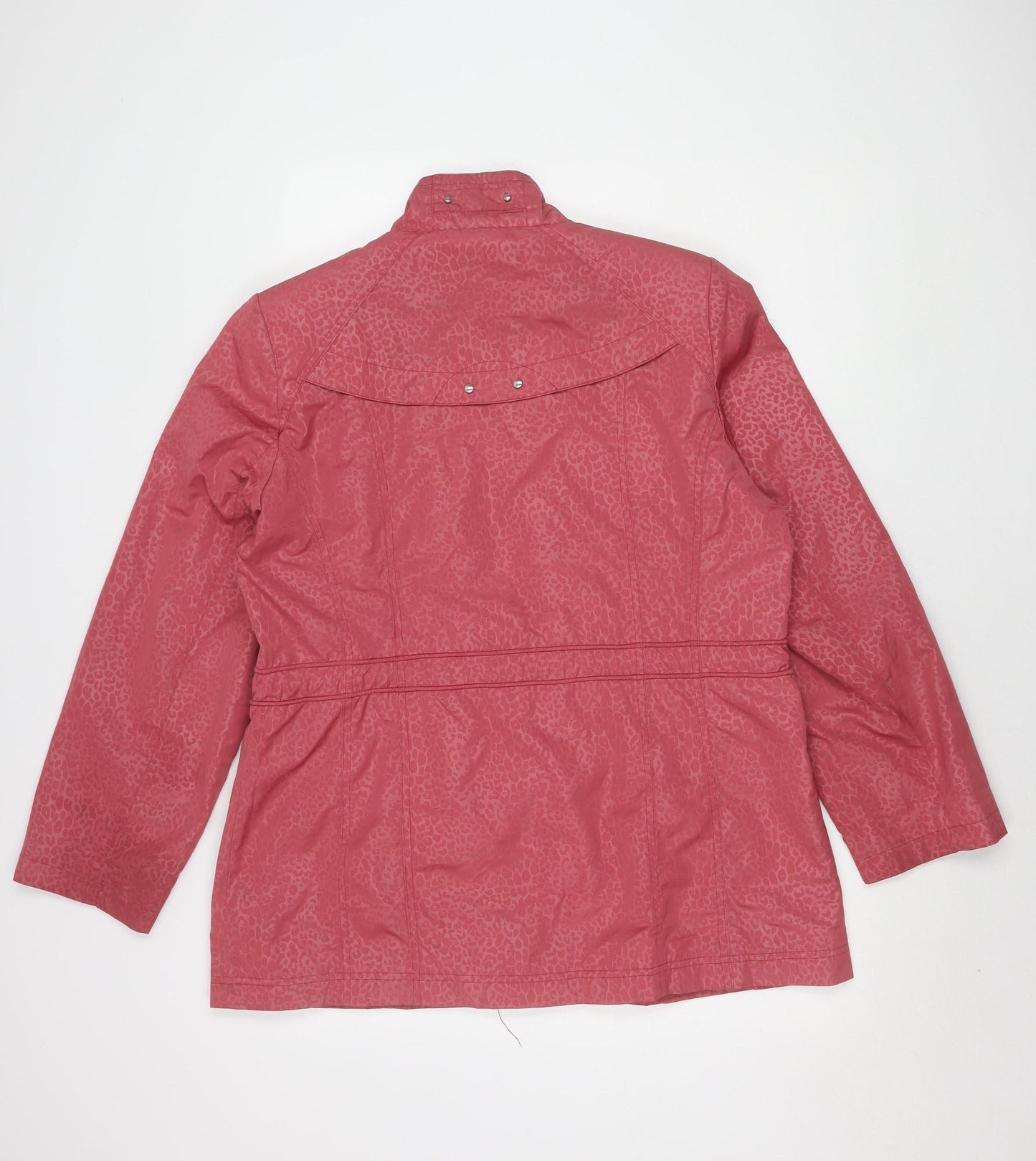 Womens UK Size 16 EWM Pink Rain Coat