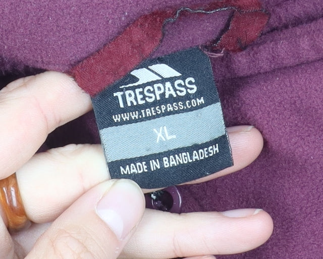 Mens UK Size XL Trespass Red Basic Jacket
