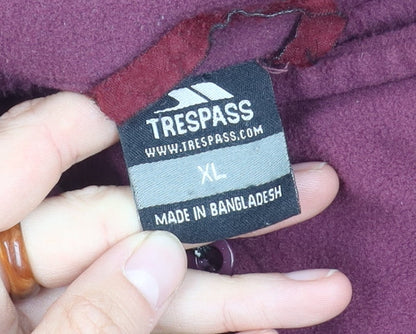Mens UK Size XL Trespass Red Basic Jacket