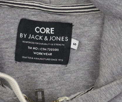 Mens UK Size S JACK & JONES Grey Basic Jacket
