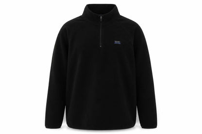 Old Navy Women's Black Pullover 1/4 Zip Sweatshirt Size L