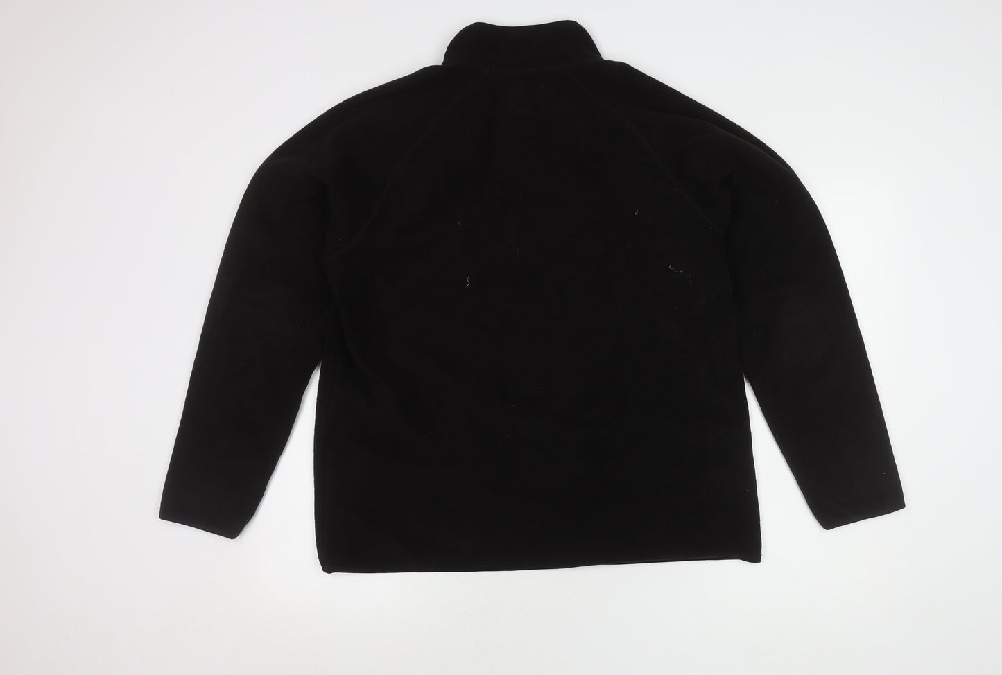 Old Navy Women's Black Pullover 1/4 Zip Sweatshirt Size L
