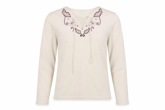 Womens UK Size 10 Berkertex Beige Pullover Jumper