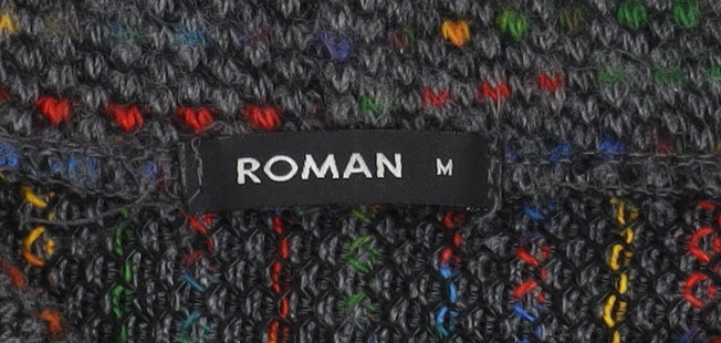 Womens UK Size M Roman Multicoloured Pullover Jumper