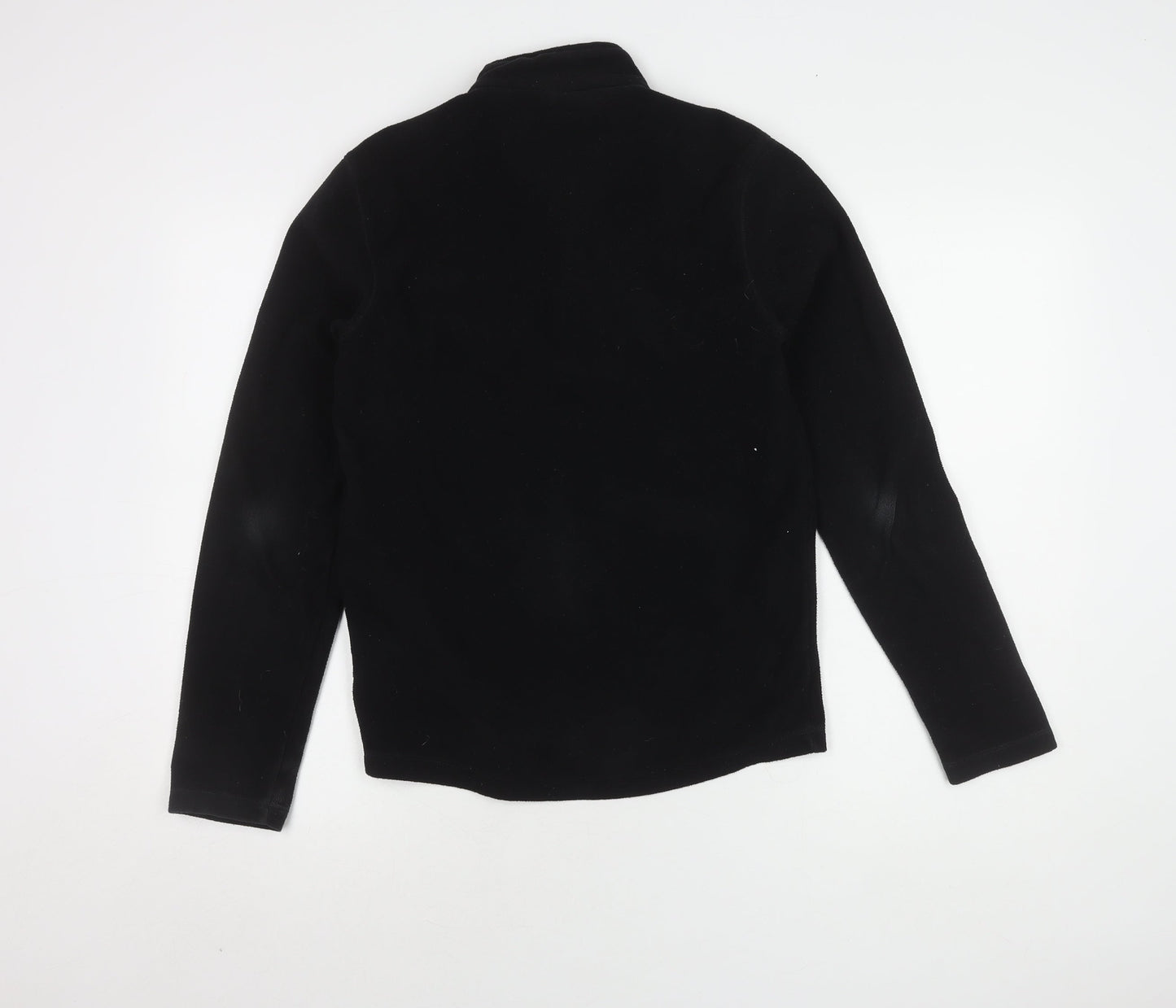 Mens UK Size XS DECATHLON Black Henley Sweatshirt