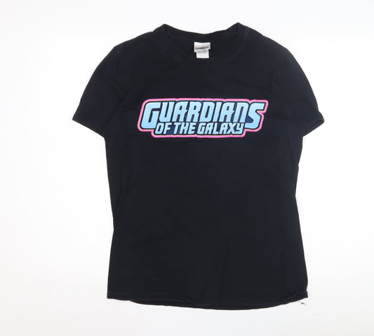 Marvel Guardians of the Galaxy Unisex Black T-Shirt M