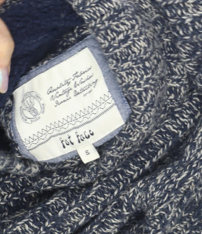Fat Face Men's Blue Henley Jumper Size S