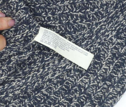 Fat Face Men's Blue Henley Jumper Size S