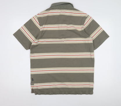 MAINE New England Men's Striped Polo Shirt S