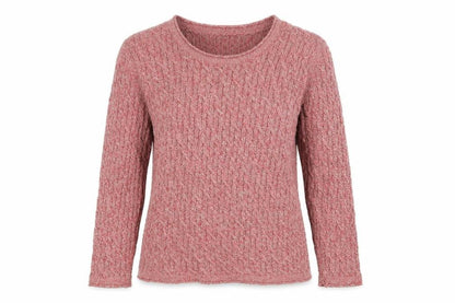 Womens UK Size L Viyella Pink Pullover Jumper