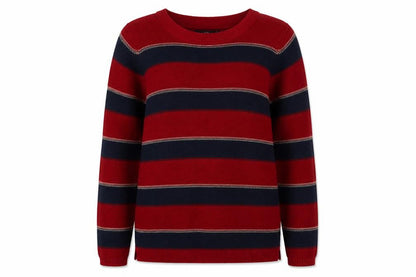 Womens UK Size L ISLE Red Pullover Jumper