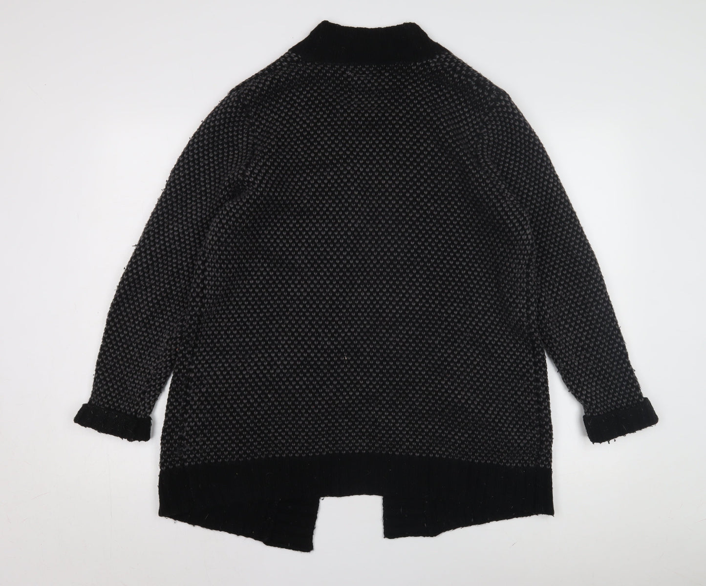 Womens UK Size 14 Saltrock Black Cardigan Jumper