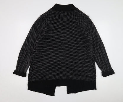 Womens UK Size 14 Saltrock Black Cardigan Jumper