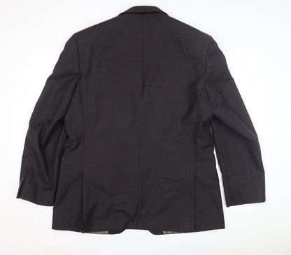 Mens UK Size 44 Pierre Cardin Regular Brown Suit Jacket