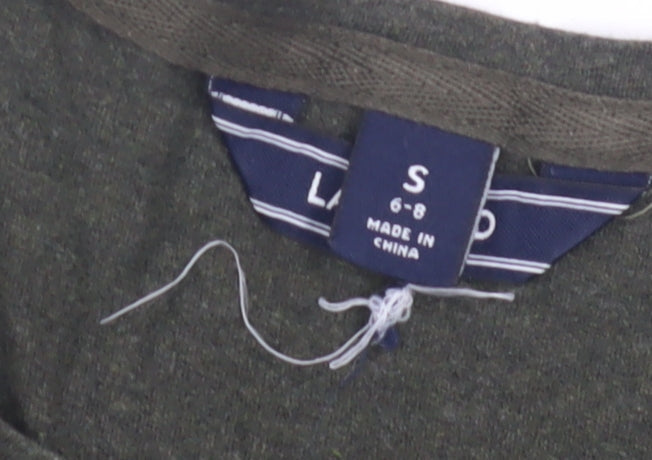 Lands' End Women's Green T-Shirt Crew Neck Size S