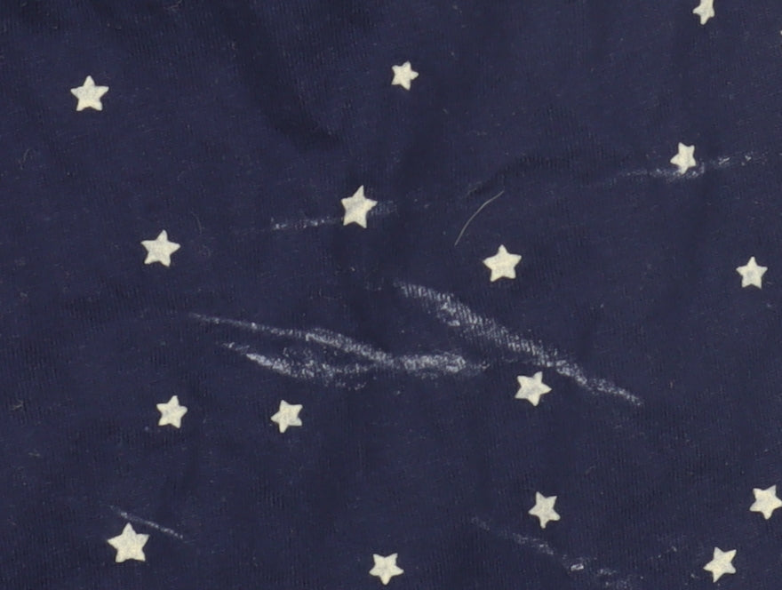 People Tree Women's Blue Star Nightshirt, Size 12