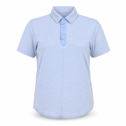 Womens UK Size S Gap Blue Basic Polo