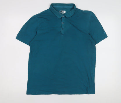 Regatta Men's Blue Polo Shirt L - Classic Casual Style