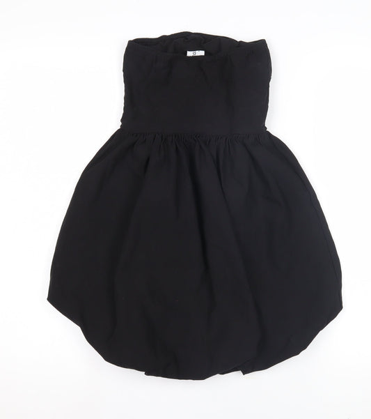 Collusion Women's Black Strapless Dress, Size 8