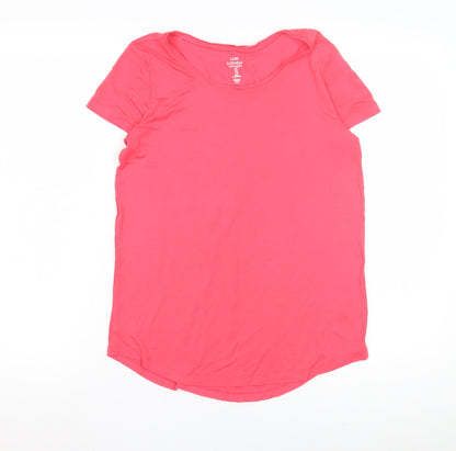 Gap Women's Pink T-Shirt Short Sleeve Casual S