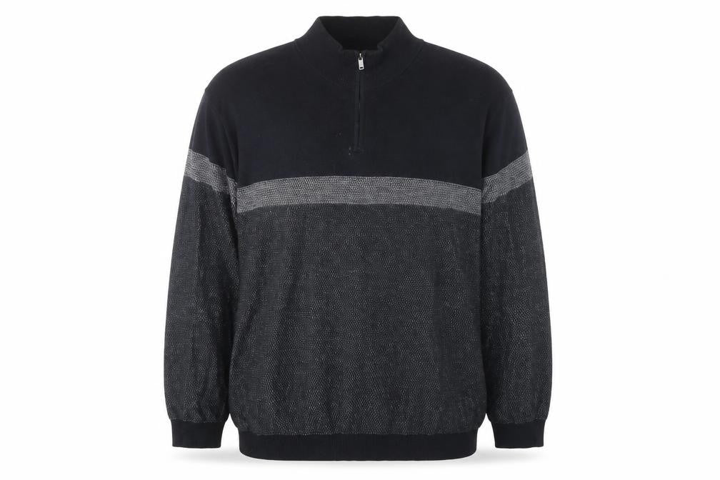 Mens UK Size 2XL NEXT Black Full Zip Jumper
