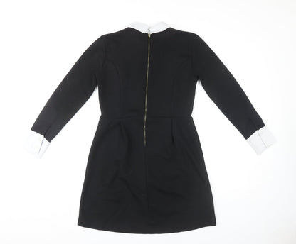 FUTURA Women's Black Collared Dress Size 10