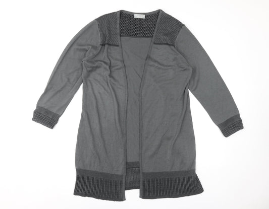 Womens UK Size 16 Per Una Grey Cardigan Jumper