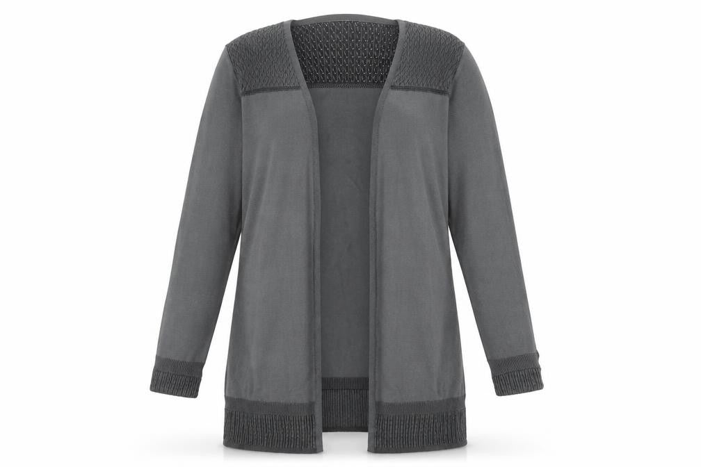 Womens UK Size 16 Per Una Grey Cardigan Jumper