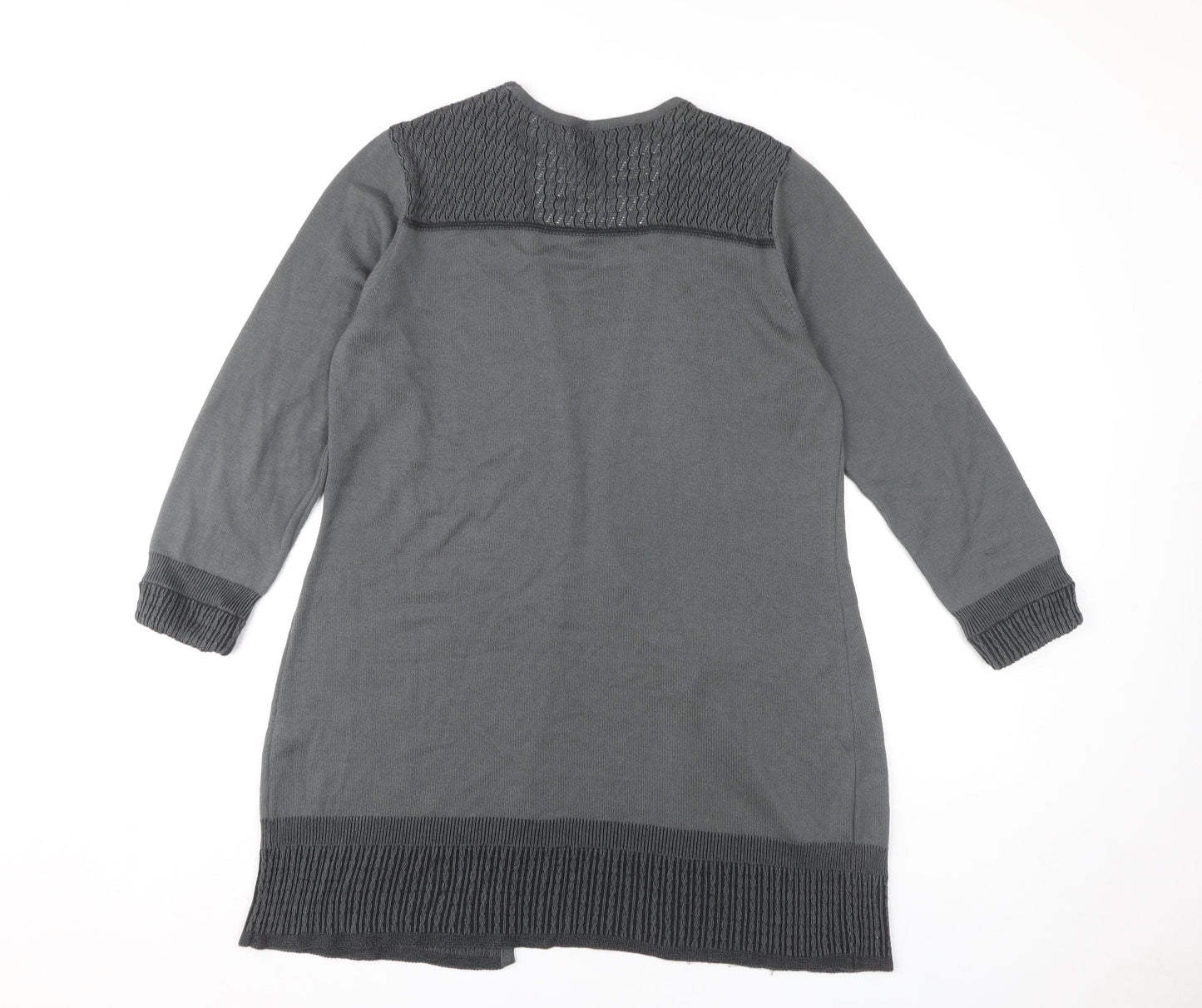 Womens UK Size 16 Per Una Grey Cardigan Jumper