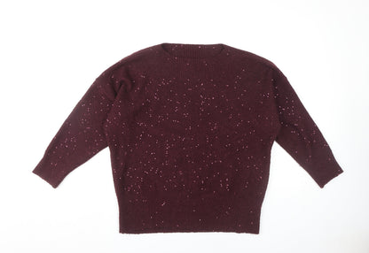 Womens UK Size M Oasis Multicoloured Pullover Jumper