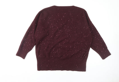 Womens UK Size M Oasis Multicoloured Pullover Jumper
