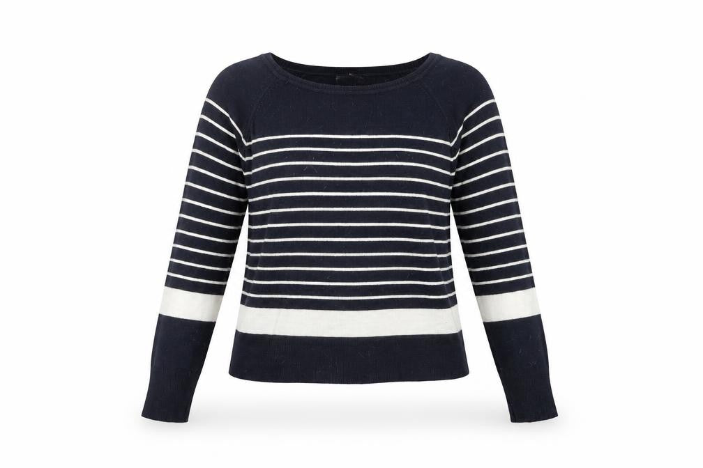 Womens UK Size 8 Zara Blue Pullover Jumper