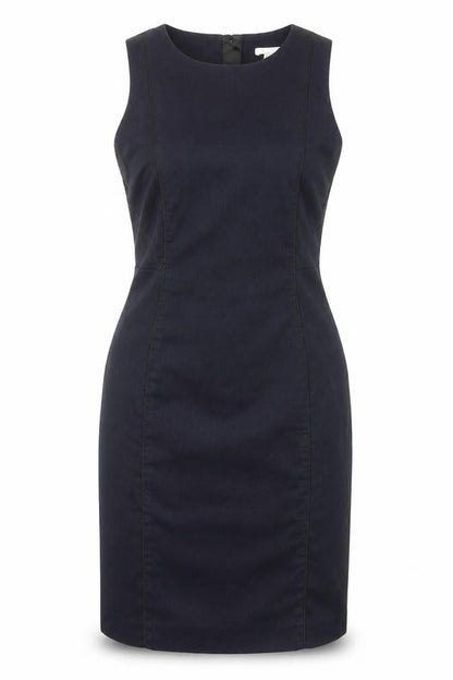 H&M Women's Black Sheath Dress Size 12 Sleeveless