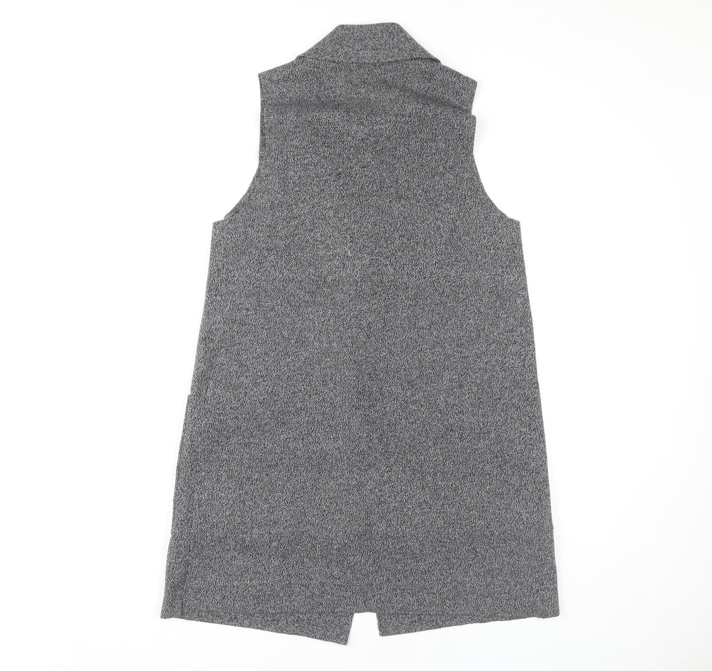 Womens UK Size S Stradivarius Grey Gilet