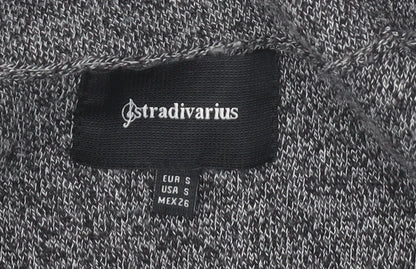 Womens UK Size S Stradivarius Grey Gilet