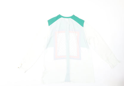 Womens UK Size 10 H&M Multicoloured Basic Blouse