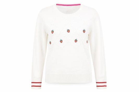 Womens UK Size 10 M&Co Ivory Pullover Jumper
