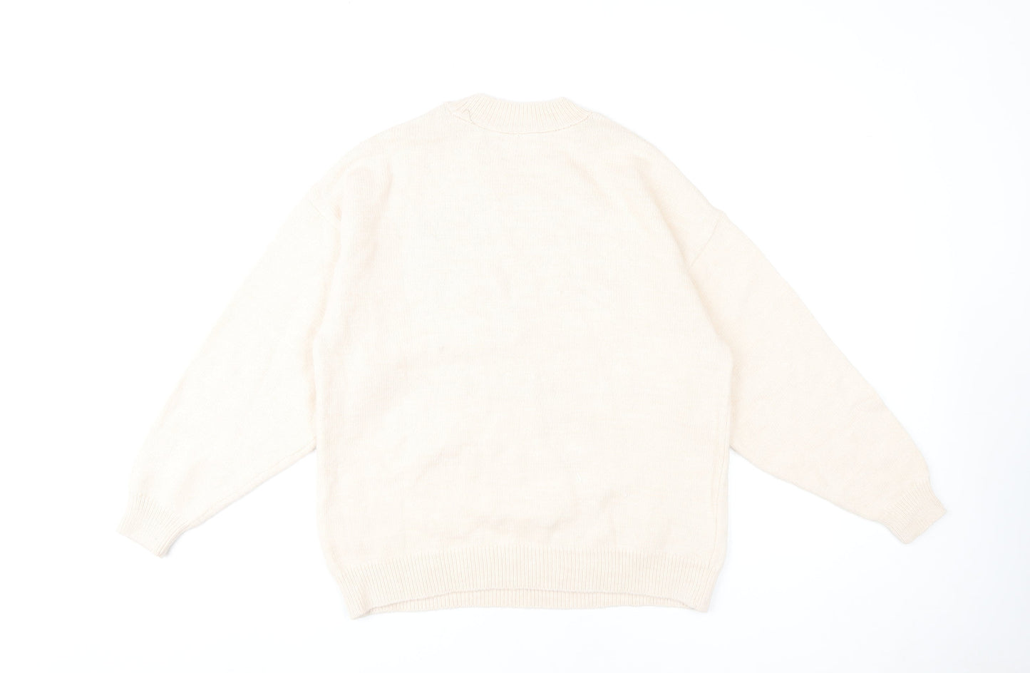 Womens UK Size 4 ASOS Beige Pullover Jumper