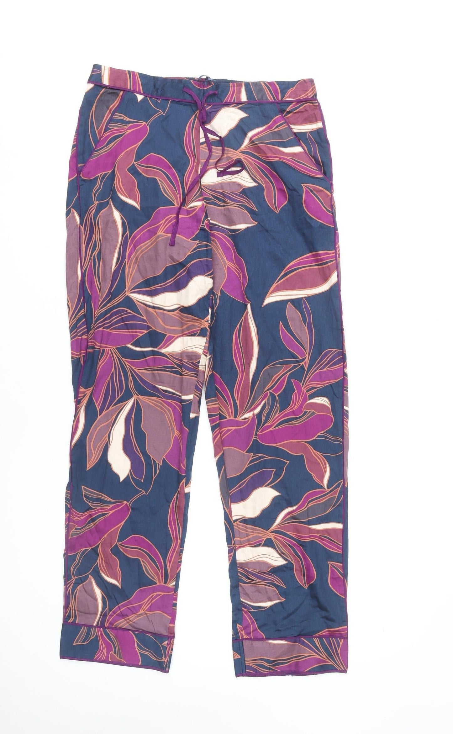 Fable & Eve Women's Multicoloured Floral Lounge Pants Size 8