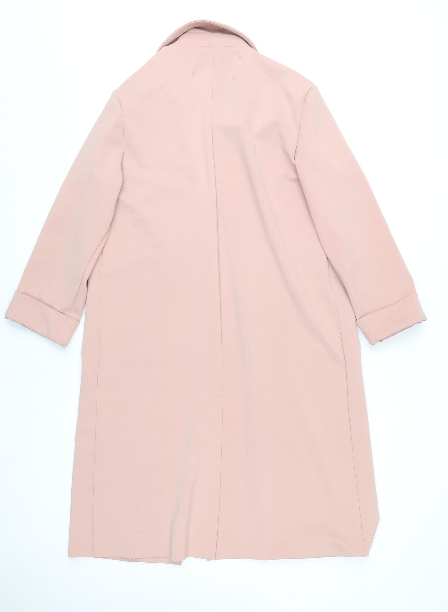 New Look Pink Women's Overcoat Size 10