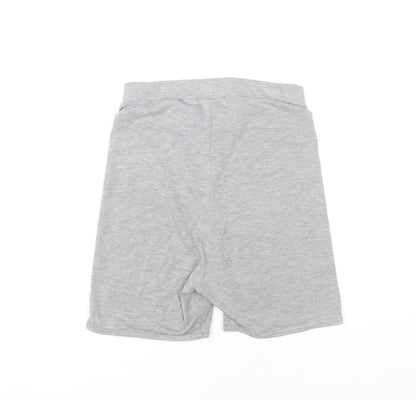 Missguided Women's Grey Biker Shorts Size 8